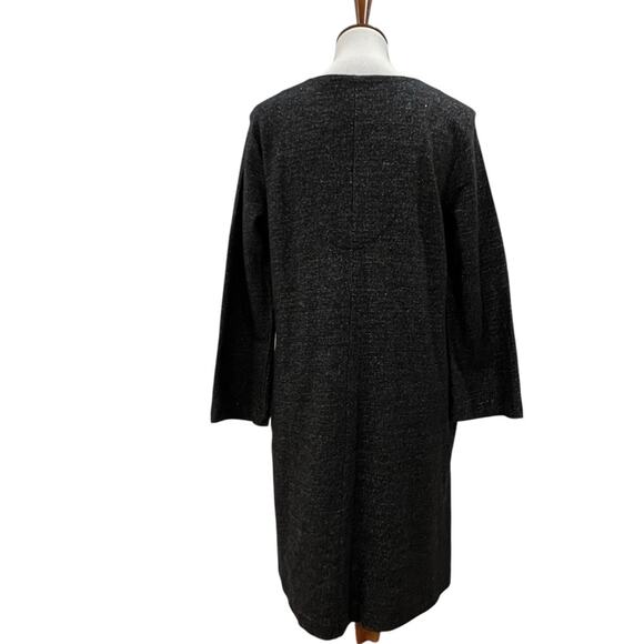 The White Company 10 Dress Wool Retro 60s Style Classic Minimalist Sparkle Dress - Picture 10 of 13